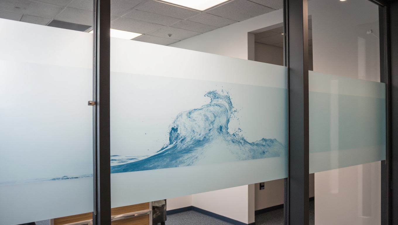 Indoor retail signage including standees, shelf talkers, and window vinyl graphics